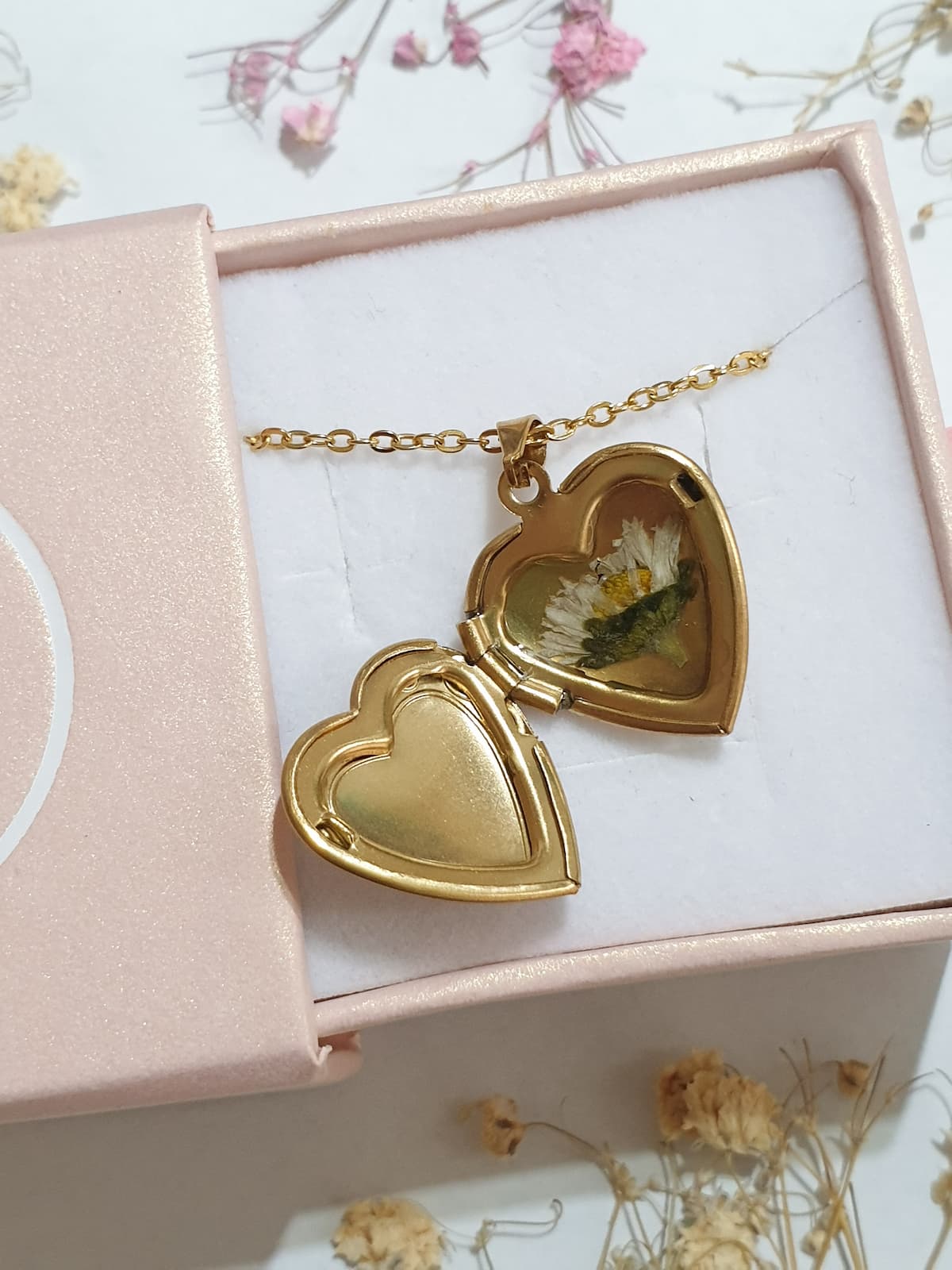 Big Heart Locket Necklace