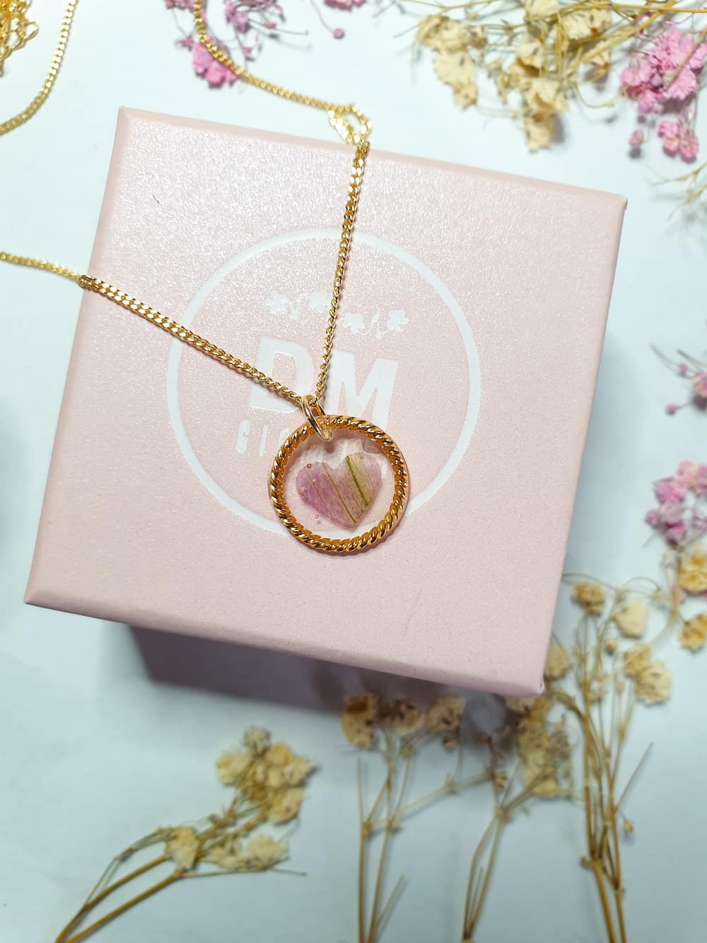 Heart Petal Necklace