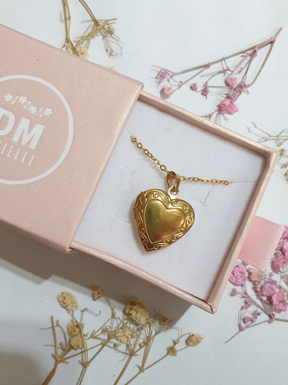 Big Heart Locket Necklace